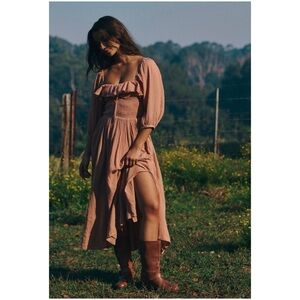New Free People Oasis Midi Dress Xs